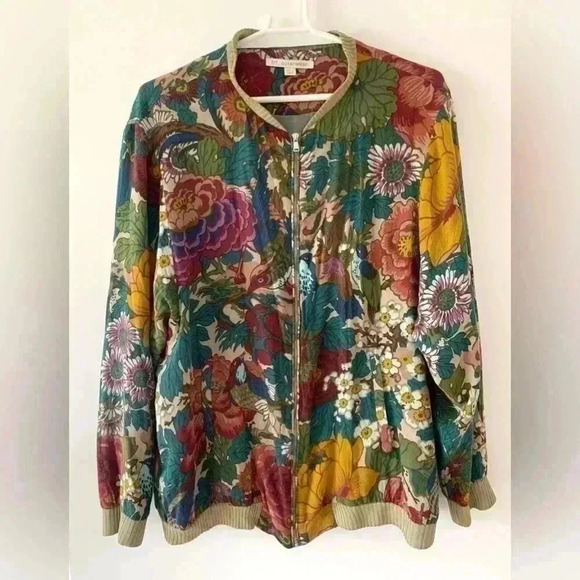 ZARA trf_outerwear Floral Bomber - Picture 3 of 7